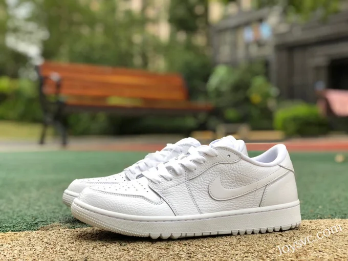 Air Jordan 1 Low Golf DD9315-101 Triple White Retro