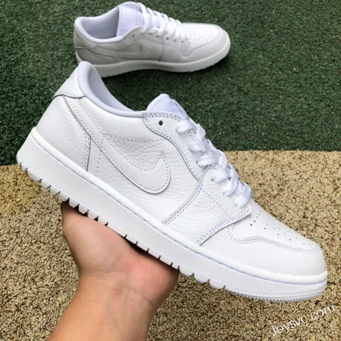 Air Jordan 1 Low Golf DD9315-101 Triple White Retro