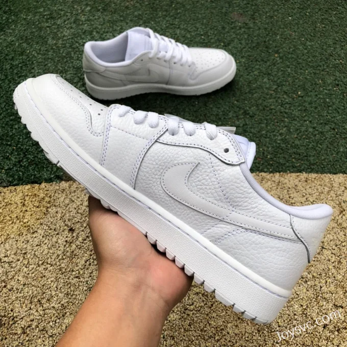 Air Jordan 1 Low Golf DD9315-101 Triple White Retro