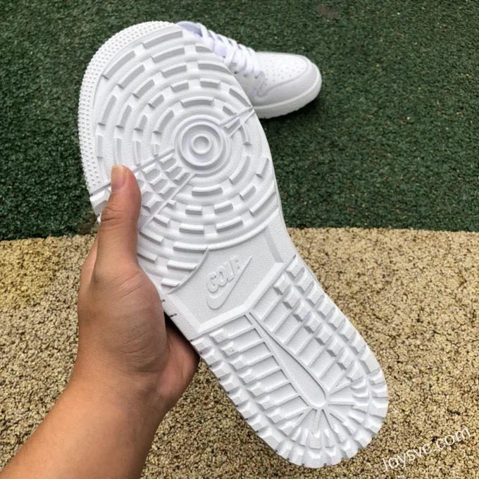 Air Jordan 1 Low Golf DD9315-101 Triple White Retro