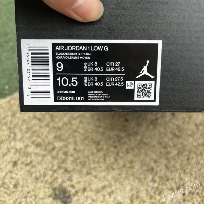 Air Jordan 1 Golf Shadow DD9315-001