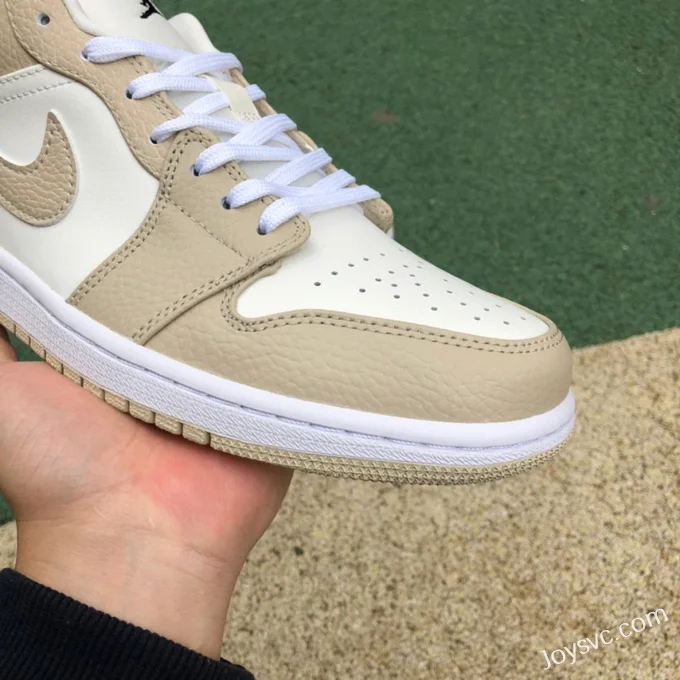 Air Jordan 1 Low FB7168-121 Sail Yellow Khaki Retro