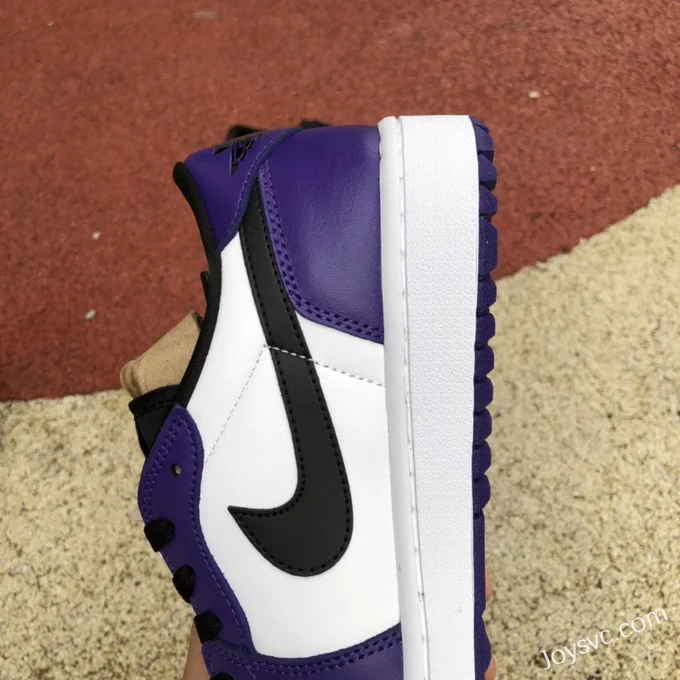 Air Jordan 1 Low Golf DD9315-105 White Purple Retro