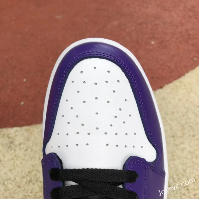 Air Jordan 1 Low Golf DD9315-105 White Purple Retro