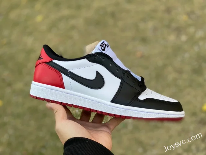 Air Jordan 1 Low 555088-125 Black Toe Retro