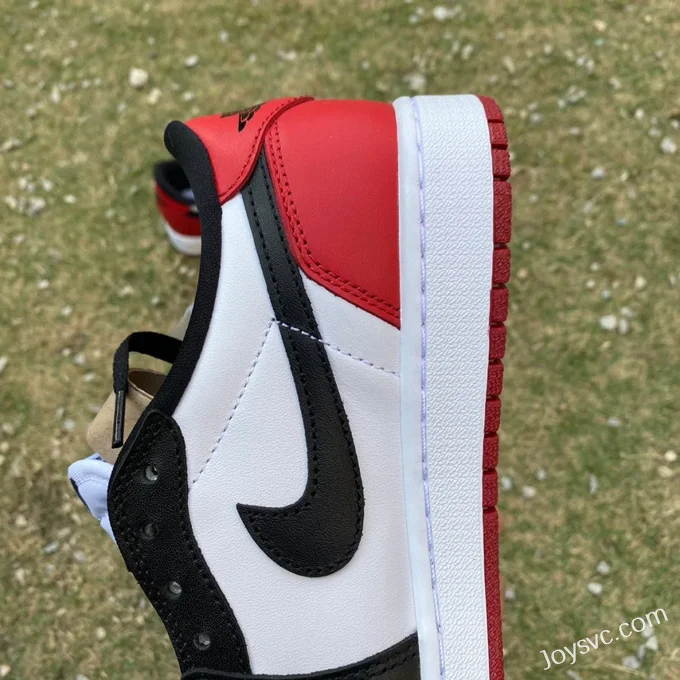 Air Jordan 1 Low 555088-125 Black Toe Retro