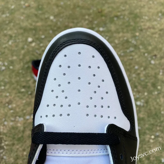 Air Jordan 1 Low 555088-125 Black Toe Retro