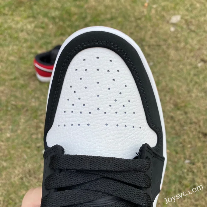 Air Jordan 1 Low 553558-116 Black Toe Retro