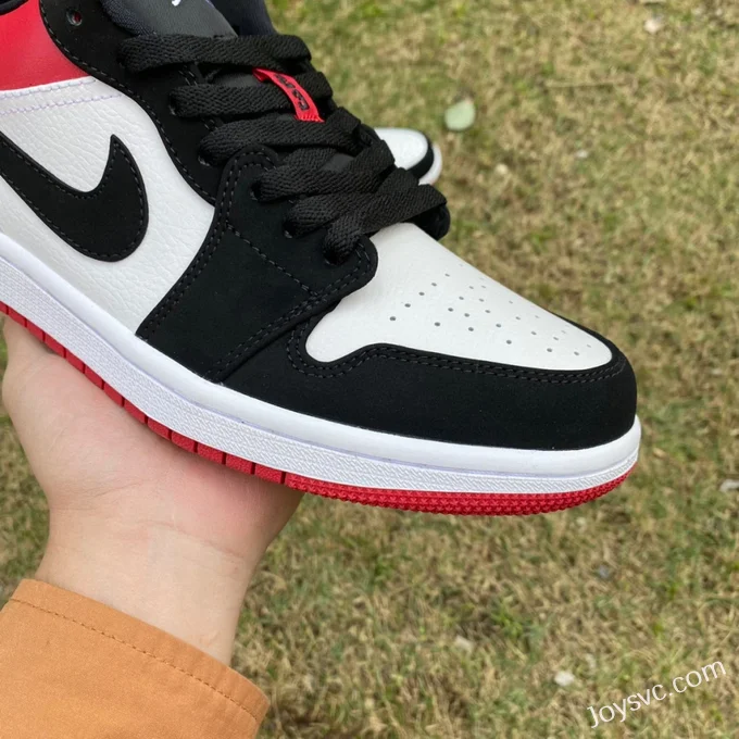 Air Jordan 1 Low 553558-116 Black Toe Retro