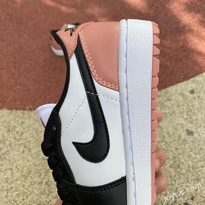 Air Jordan 1 Low Golf DD9315-106 Black White Pink Retro