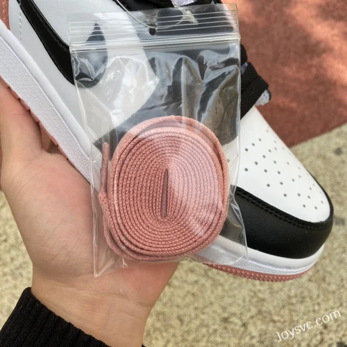 Air Jordan 1 Low Golf DD9315-106 Black White Pink Retro