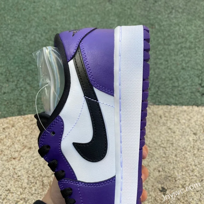 Air Jordan 1 Low Golf DD9315-105 White Purple Retro