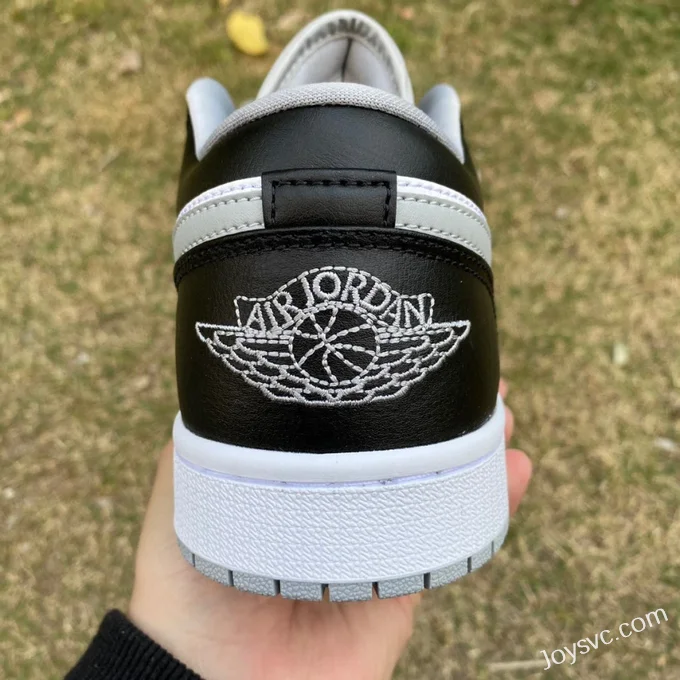 Air Jordan 1 Low 553558-039 Black Grey Shadow Retro