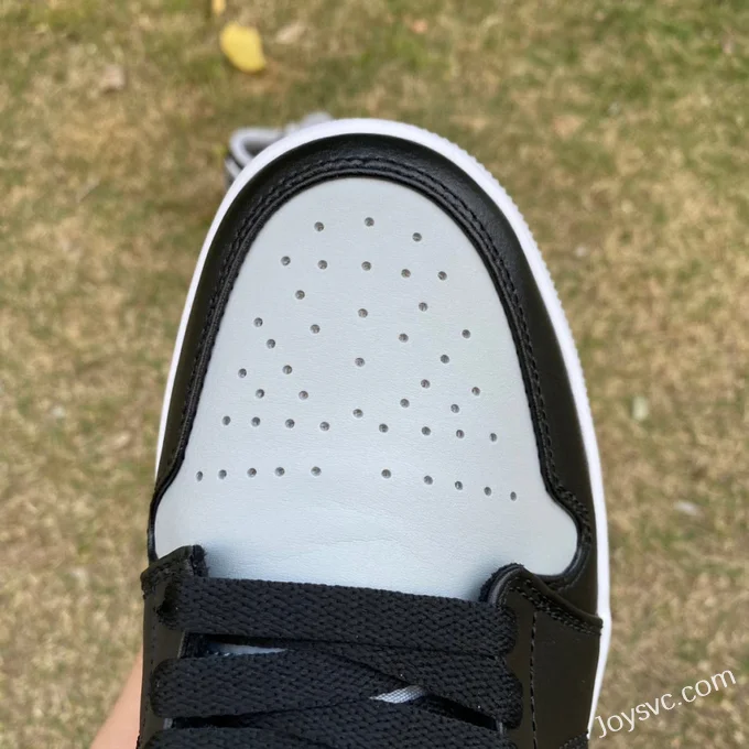 Air Jordan 1 Low 553558-039 Black Grey Shadow Retro