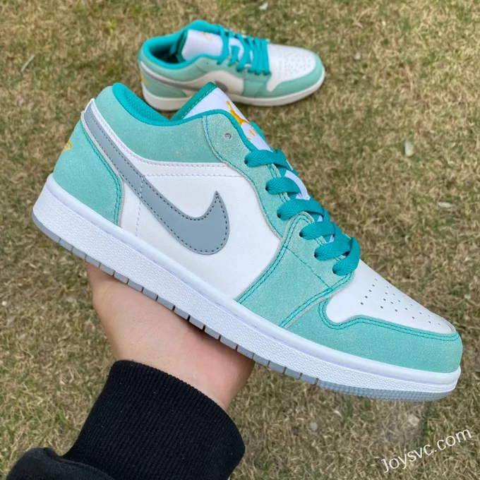 Air Jordan 1 Low DN3705-301 Tiffany Green Pure Version