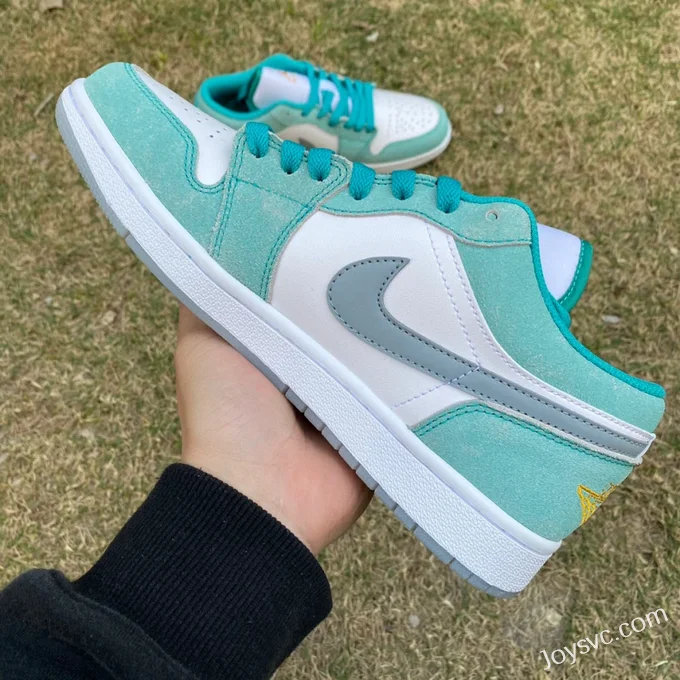 Air Jordan 1 Low DN3705-301 Tiffany Green Pure Version