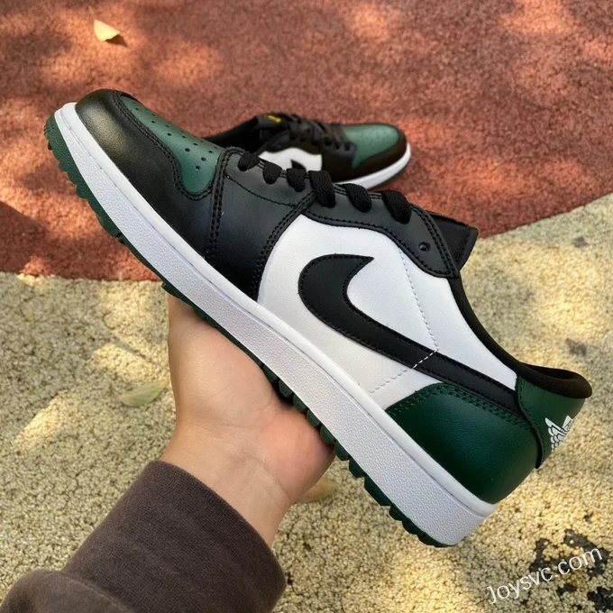 Air Jordan 1 Low Golf DD9315-107 Black Green Retro