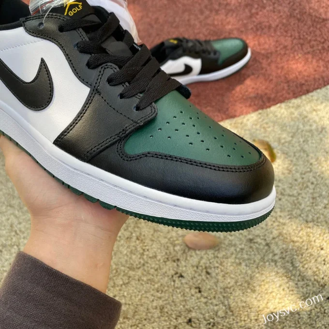 Air Jordan 1 Low Golf DD9315-107 Black Green Retro