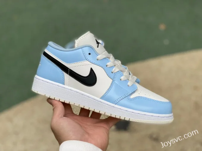 Air Jordan 1 Low GS 554723-401 Ice Blue Retro