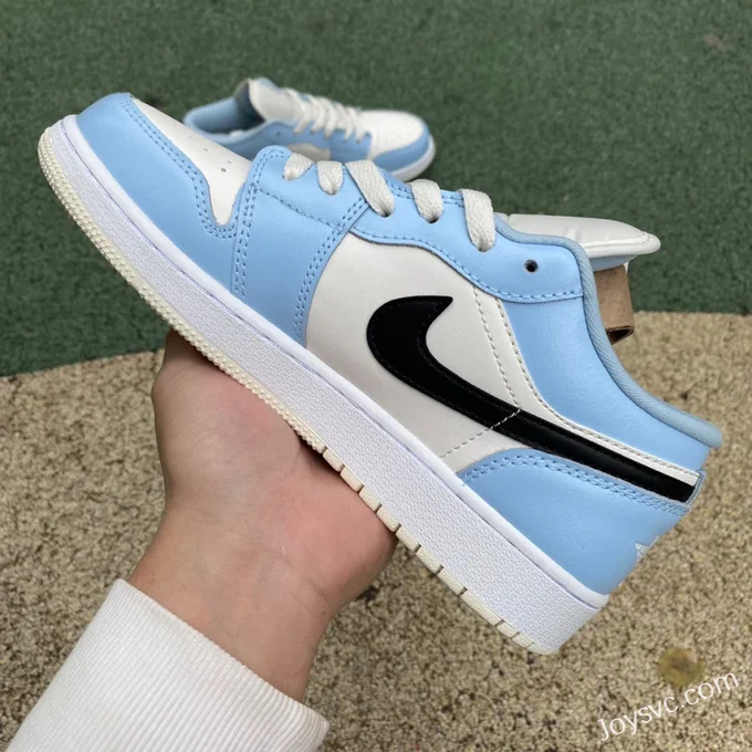 Air Jordan 1 Low GS 554723-401 Ice Blue Retro