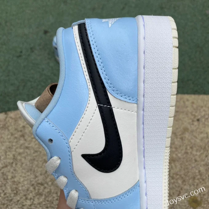 Air Jordan 1 Low GS 554723-401 Ice Blue Retro