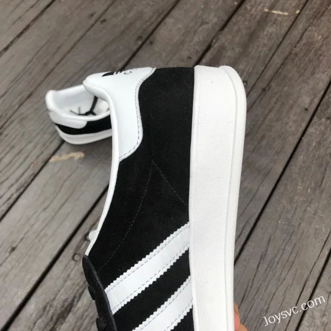 GUCCI x Adidas Originals Gazelle Low-Top Sneakers in Black & White