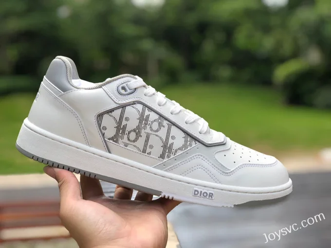 Dior B27 White Low Oblique Print Casual Shoes