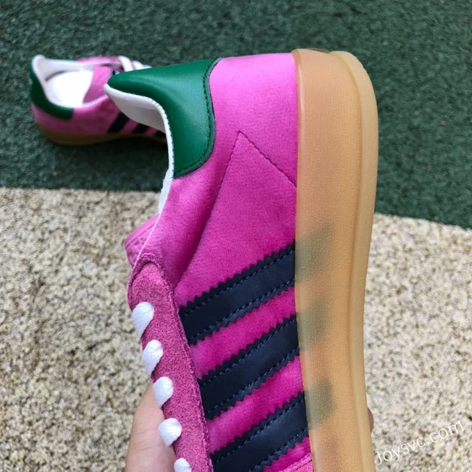 GUCCI x Adidas Originals Gazelle Low-Top Sneakers in Pink