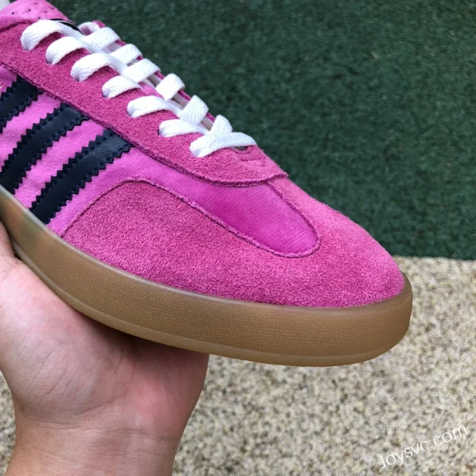 GUCCI x Adidas Originals Gazelle Low-Top Sneakers in Pink