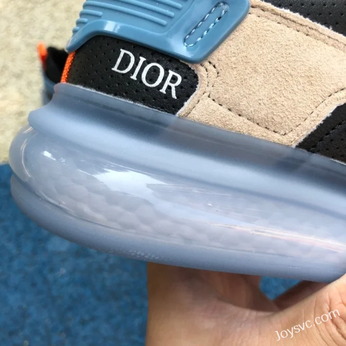 DIOR Black Grey Orange Sneakers