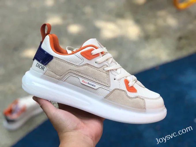 DIOR Beige Orange Sneakers