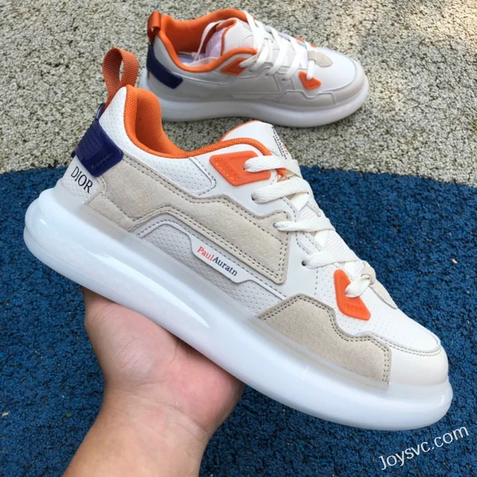 DIOR Beige Orange Sneakers