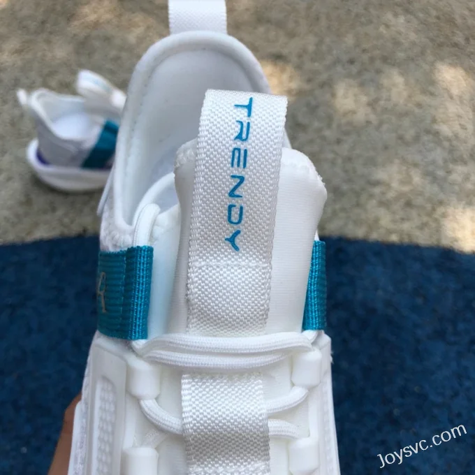 DIOR White Blue Sneakers