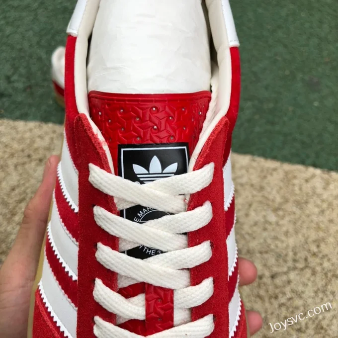 GUCCI x Adidas Originals Gazelle Low-Top Sneakers in Red