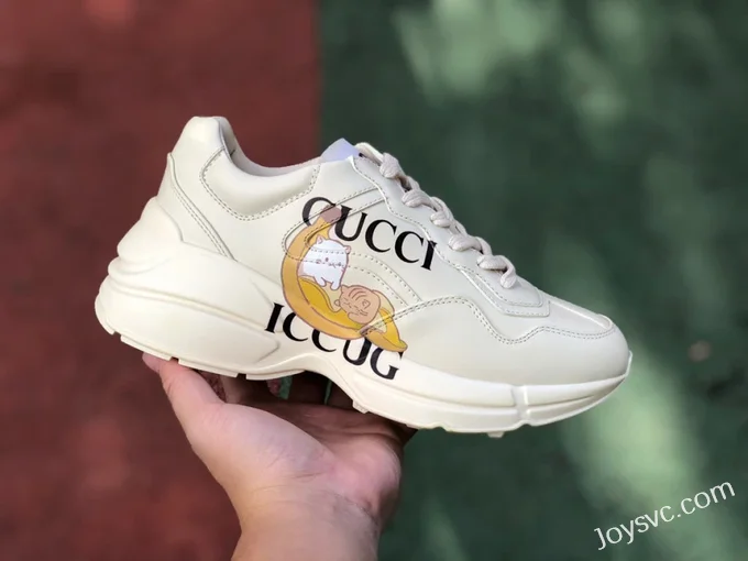 Gucci Rhyton Banana Double G Dad Shoes