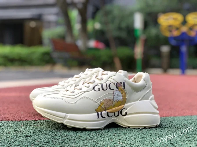 Gucci Rhyton Banana Double G Dad Shoes