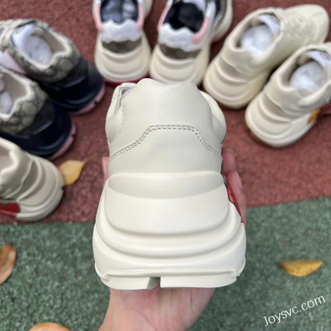 Gucci Rhyton Strawberry Double G Dad Shoes