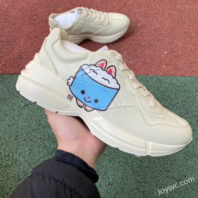 GUCCI Rhyton Dad Sneakers with Double G Logo