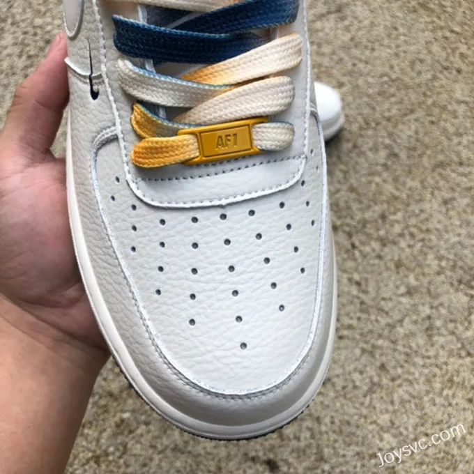 Nike Air Force 1 '07 LV8 Beige Blue Yellow Gradient TN2569-307