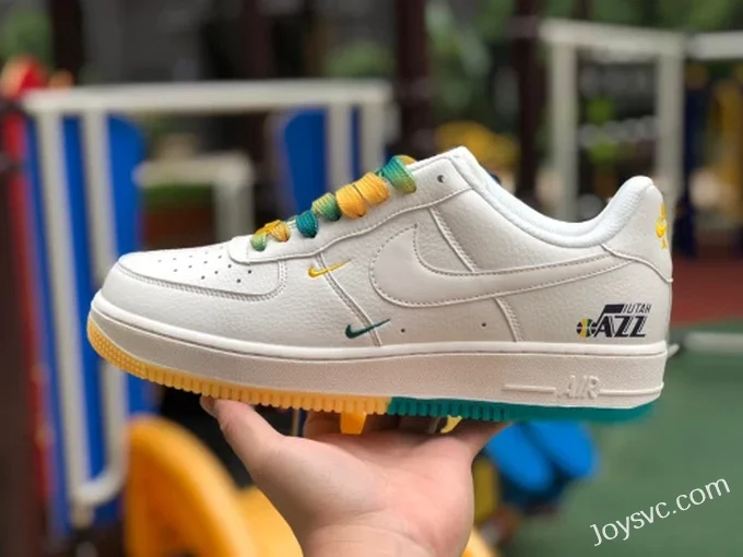 Nike Air Force 1 '07 LV8 Beige Yellow Green Gradient ZJ6695-303