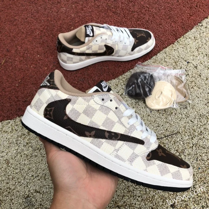 Travis Scott x Nike Air Jordan 1 Low DM7866-616 Brown Retro