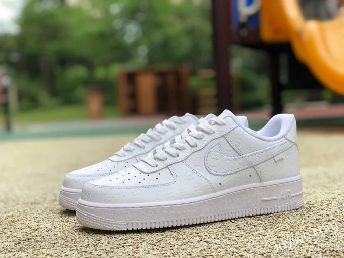 Louis Vuitton x Nike Air Force 1 LV AF1 Pure White