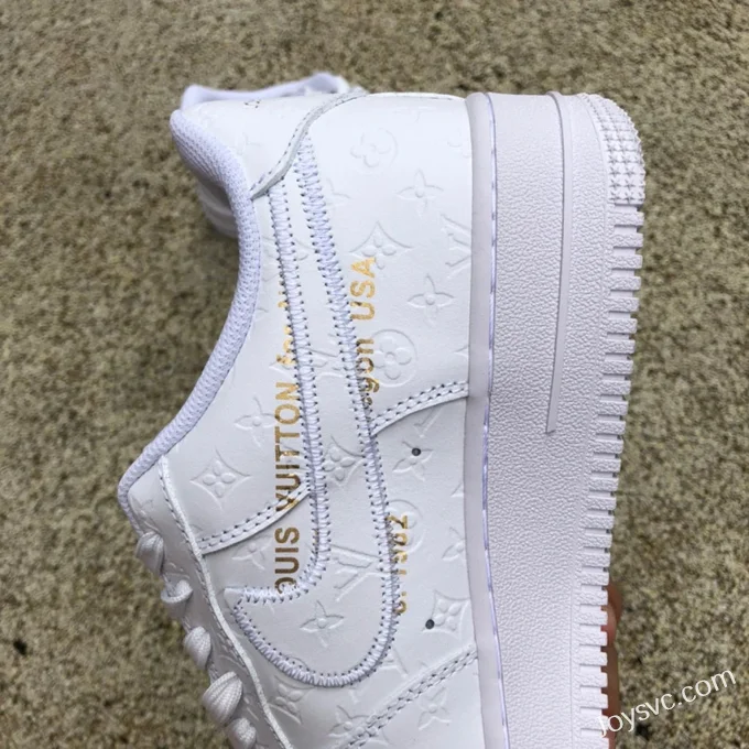 Louis Vuitton x Nike Air Force 1 LV AF1 Pure White