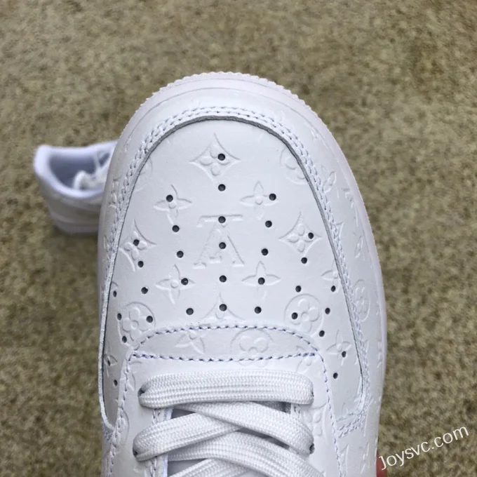 Louis Vuitton x Nike Air Force 1 LV AF1 Pure White