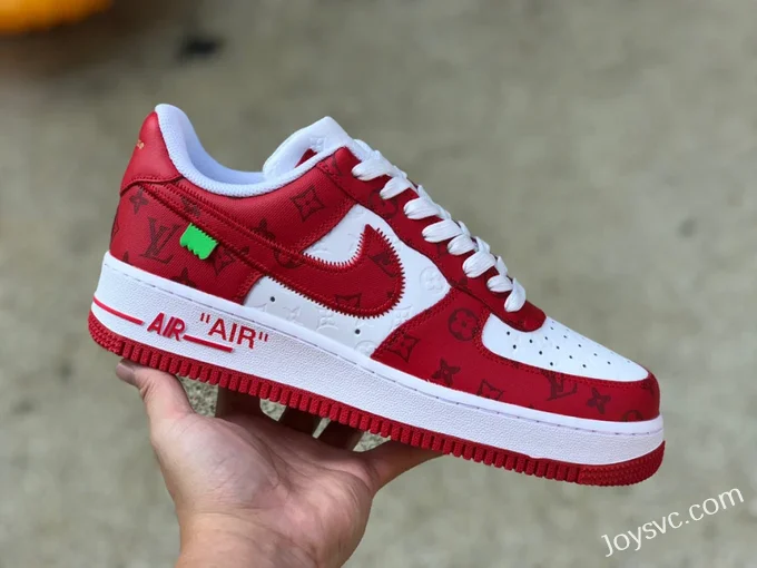 Louis Vuitton x Nike Air Force 1 x Off-White Budget Version