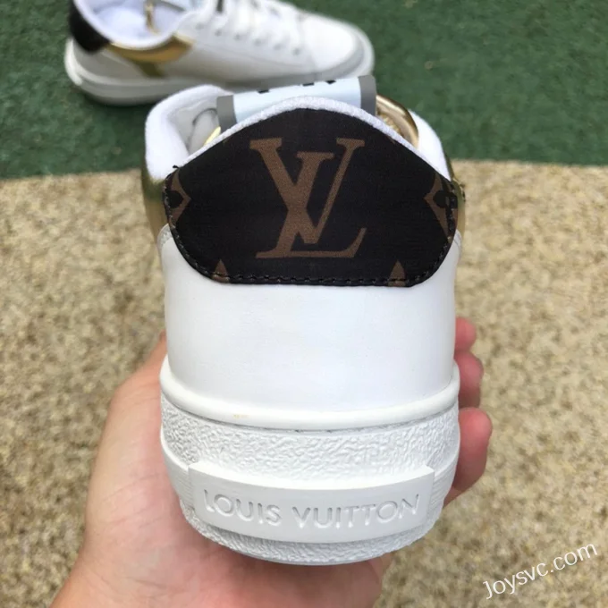 Louis Vuitton CHARLE Grey White Gold Low