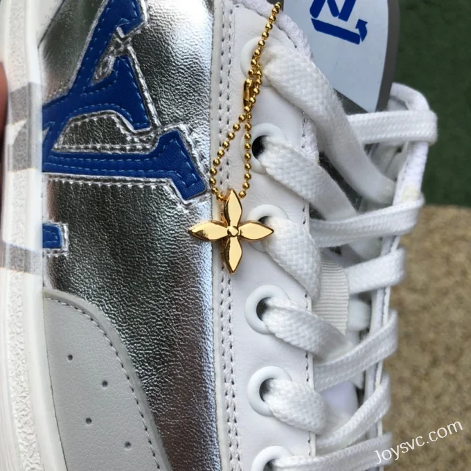 Louis Vuitton CHARLE Grey White Blue Low