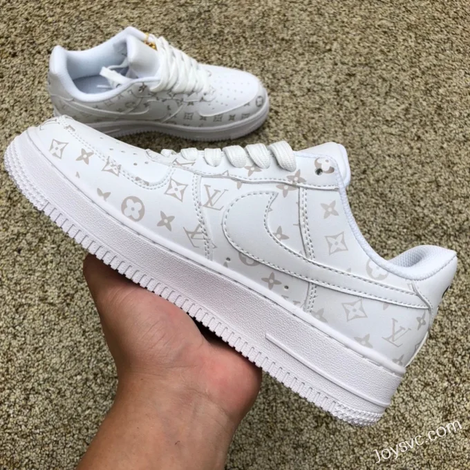 Louis Vuitton x Nike Air Force 1 x Off-White LD46