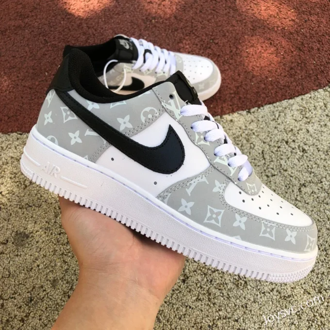 Nike Air Force 1 Low '07 LV Print Grey White BQ8988-108