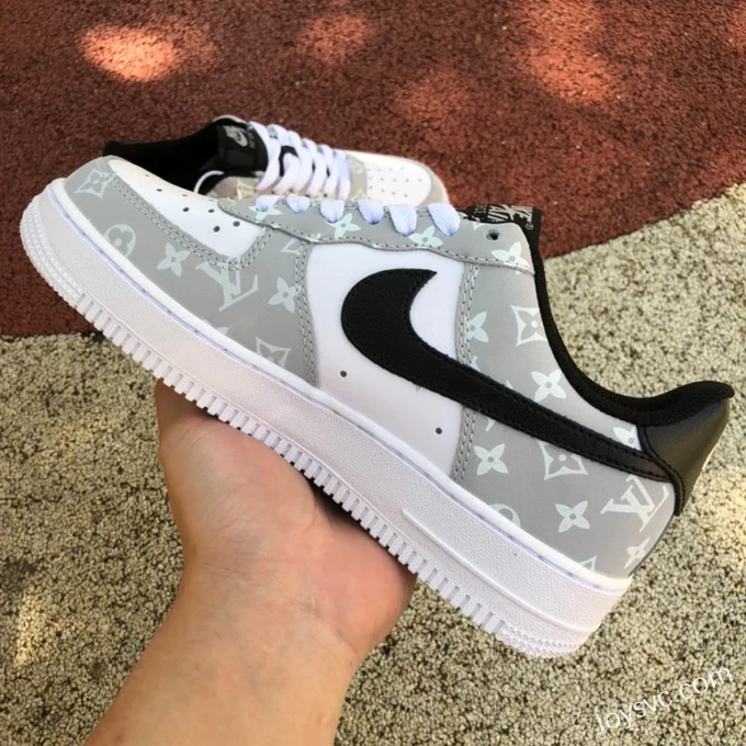 Nike Air Force 1 Low '07 LV Print Grey White BQ8988-108